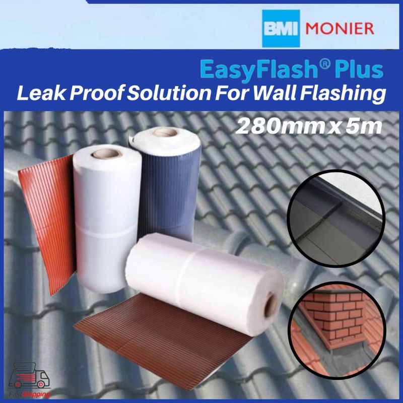 BMI MONIER EasyFlash Plus Wall Flashing Easy Flash Dinding Atap Leak