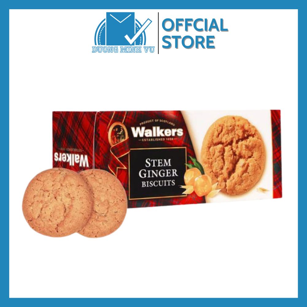 Walkers Stem Ginger Ginger Butter Biscuits 150g Shopee Malaysia