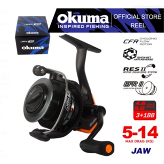 Okuma Jaw Spinning Fishing Reel Max Drag (5kg-14kg)