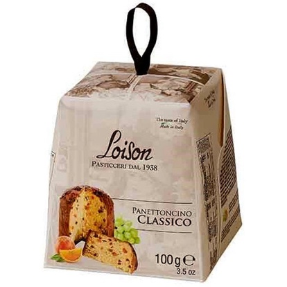 Loison Mini Panettoncino Marron Glace, Italian Festive Traditional ...