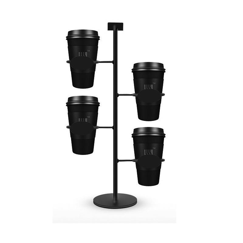 Overseas Premium Products Iron Cup Display Rack Coffee Shop Milk Tea