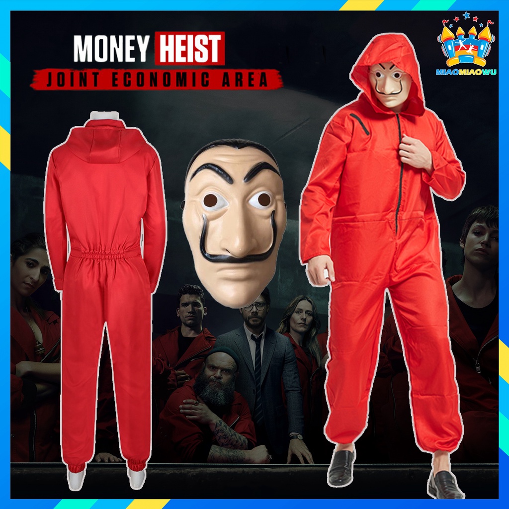 Money Heist Costume - Prices And Promotions - Sept 2023 | Shopee Malaysia