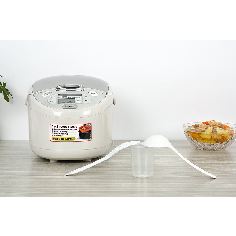 Electronic rice cooker Tiger 1.8 liter JAXS18W Genuine product