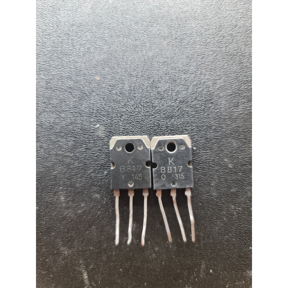 Transistor PNP B817 Copper back with long legs | Shopee Malaysia