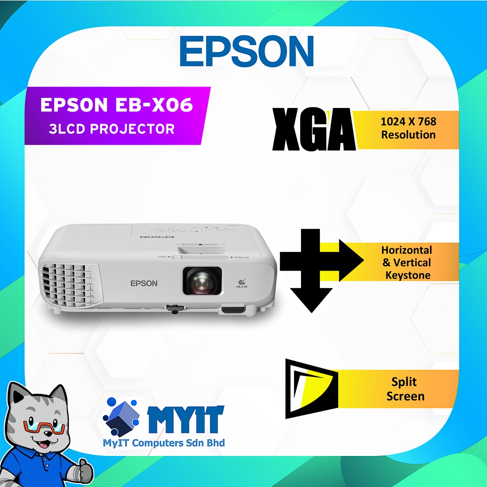 EPSON EBX06 3LCD PROJECTOR Shopee Malaysia