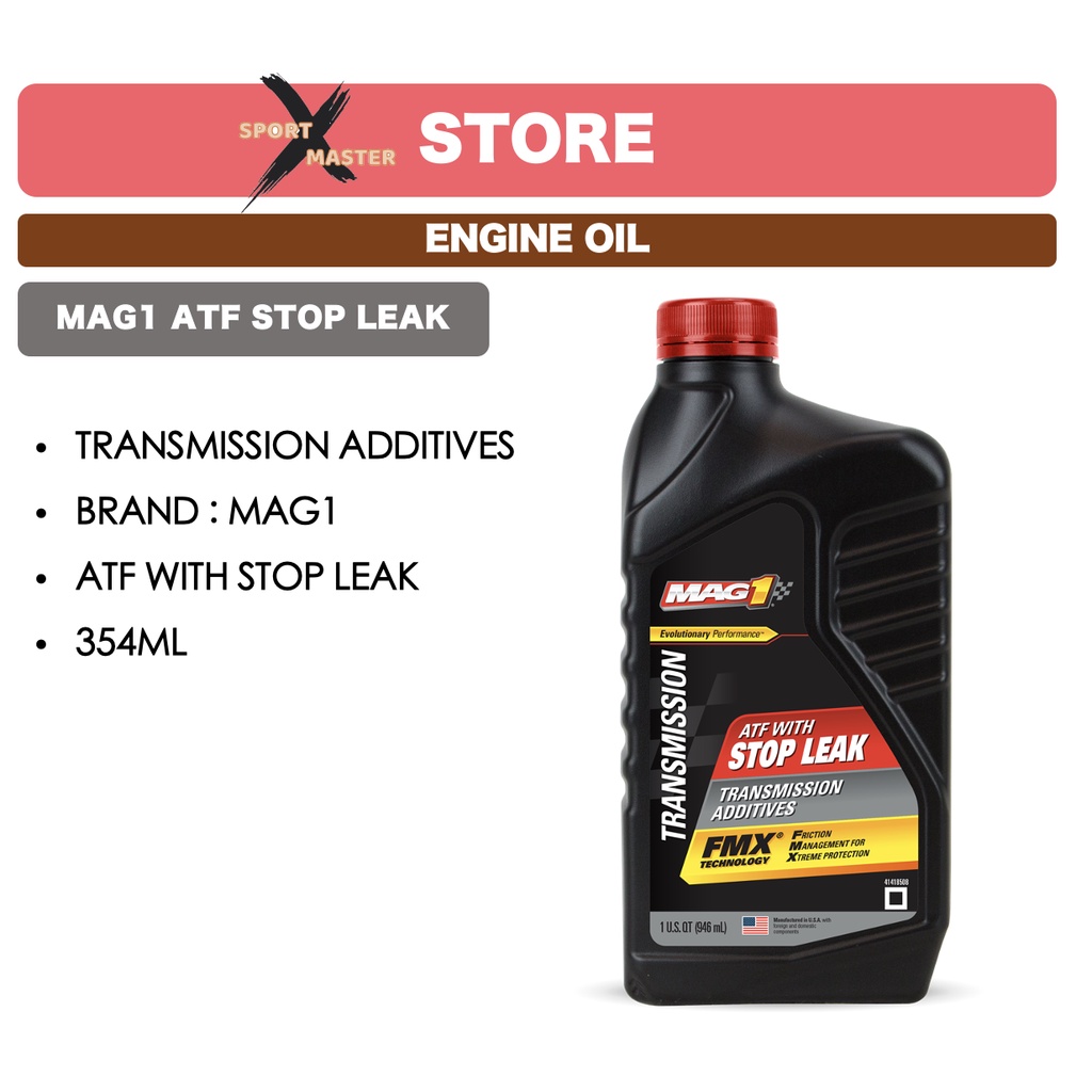 MAG1 TRANSMISSION ATF WITH STOP LEAK / TRANSMISSION ADDITIVES 345ML