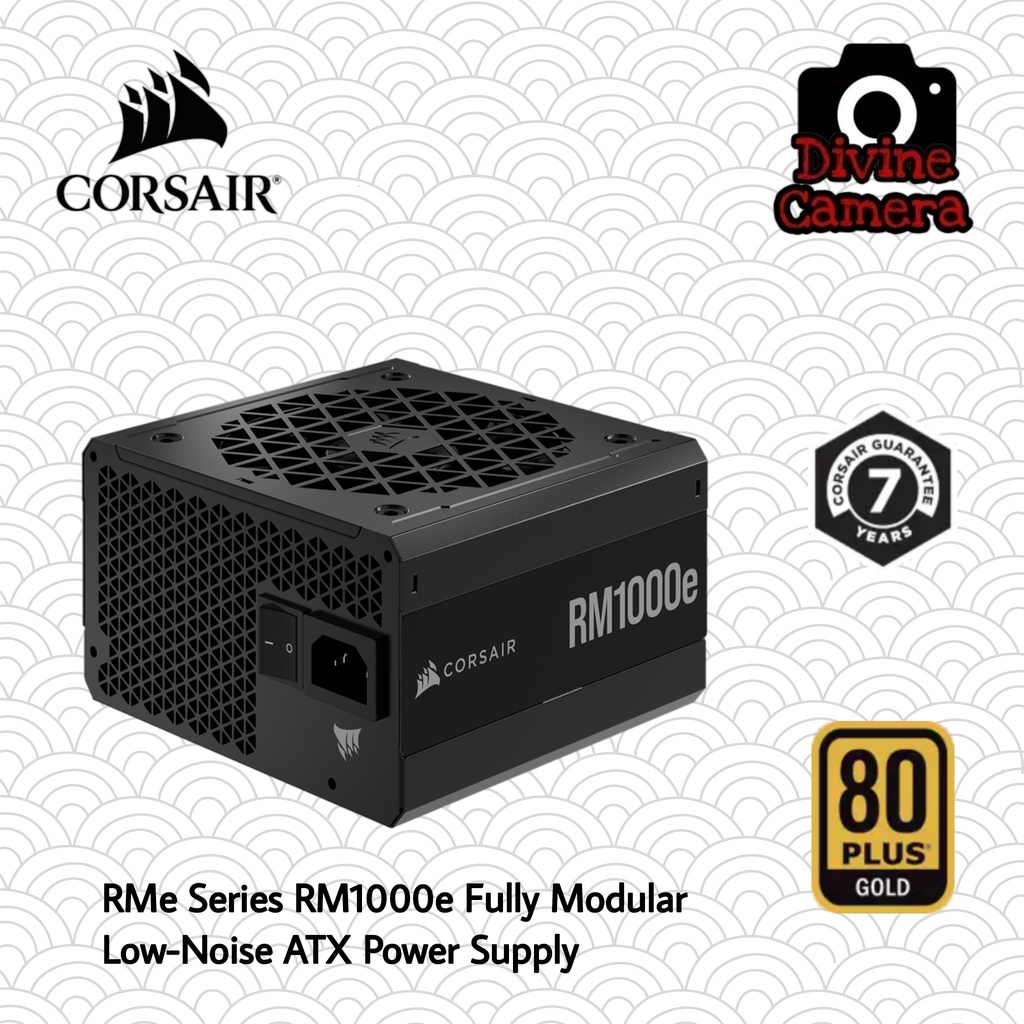 Corsair RM1000e RM850e RM750e Fully Modular 80PLUS Gold ATX Power ...