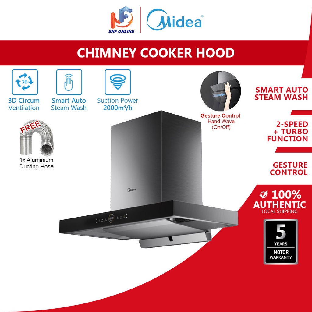 Cooker hood deals auto clean