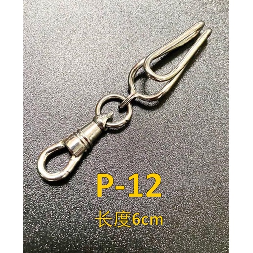 Stainless Steel Spring Pin + 360 Degree Swing Hook 不锈钢弹簧佛牌夹+360旋转鹰钩扣 ...