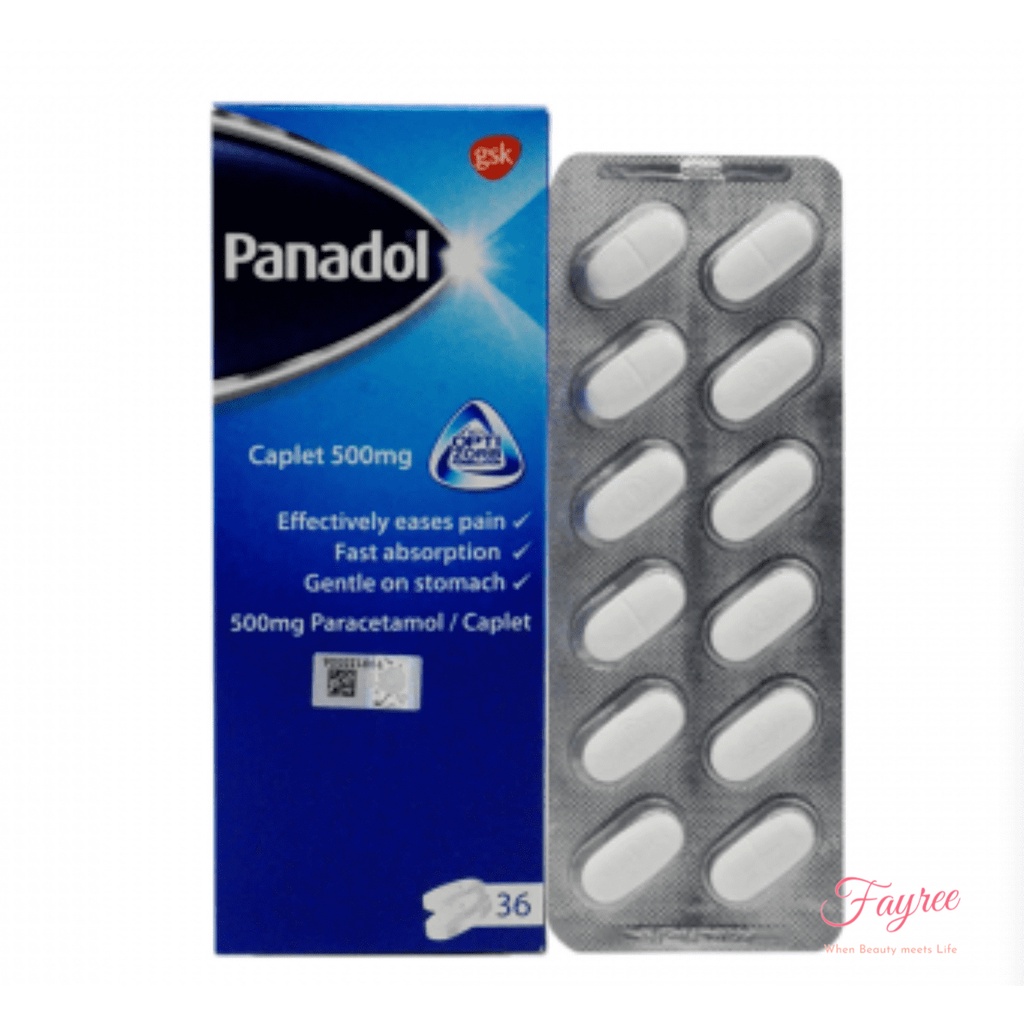 Panadol Optizorb caplet 500 mg (Paracetamol 500mg Fast Release ...