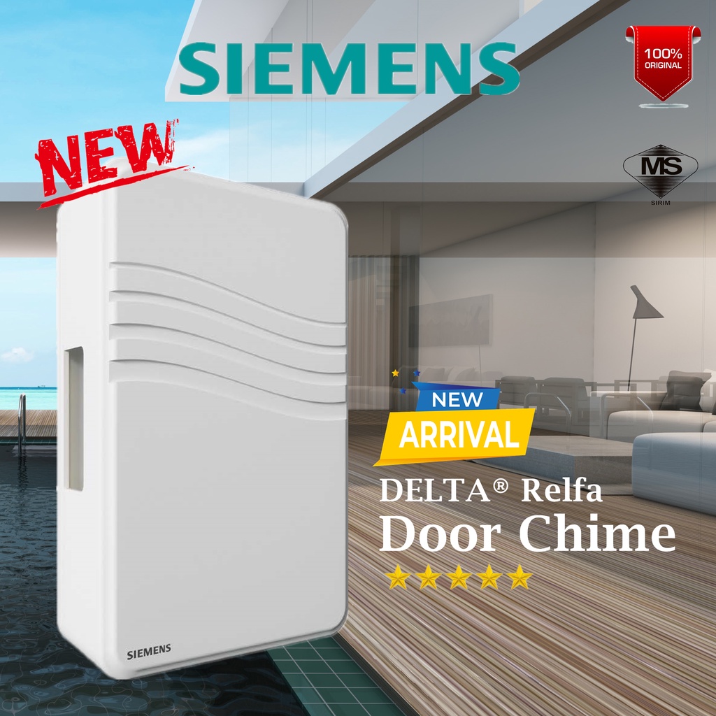 Siemens DELTA® Relfa Door Chime 240v Mechanical Ding Dong Chime Wired