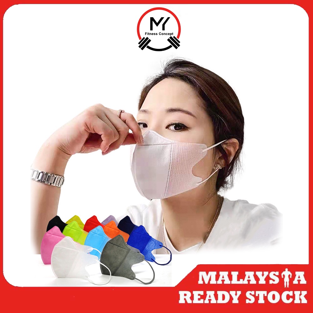 MY Fitness Dewasa 3D Topeng Muka 3D Mask (SAFE)Adult Earloop Premium ...