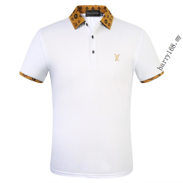 LV LOUIS VUITTON Men's cotton polo jersey t-shirt shirt top S-XXXL M2104