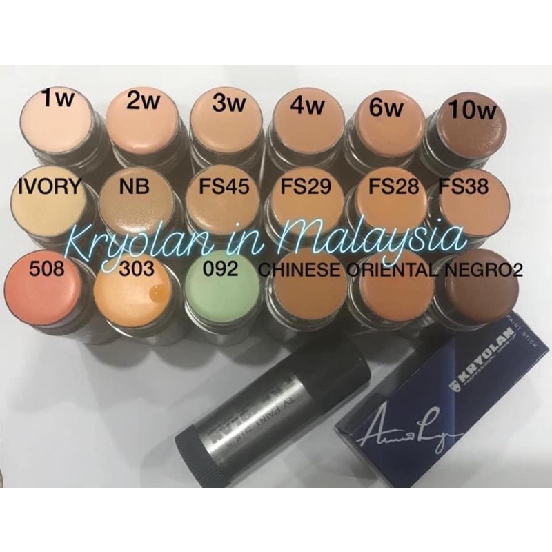 kryolan tv paint stick Shopee Malaysia