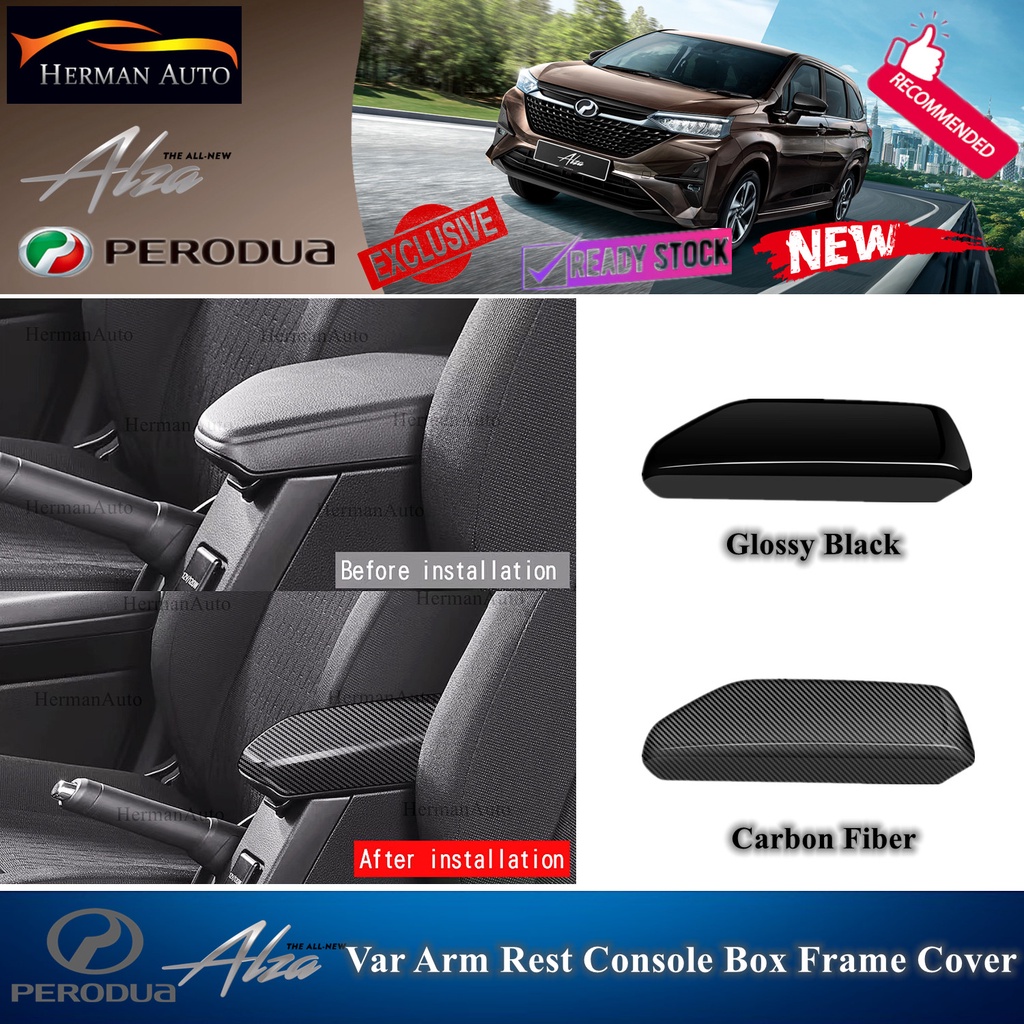 HermanAuto Perodua Alza New Facelift 2022 VAR Arm Rest Console Box ...