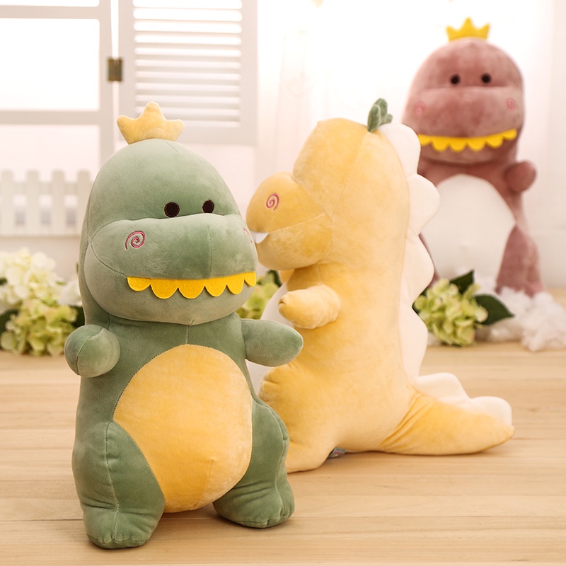 Cute Dinosaur Plush Toy Girl Sleeping with Doll Sleeping Pillow Doll
