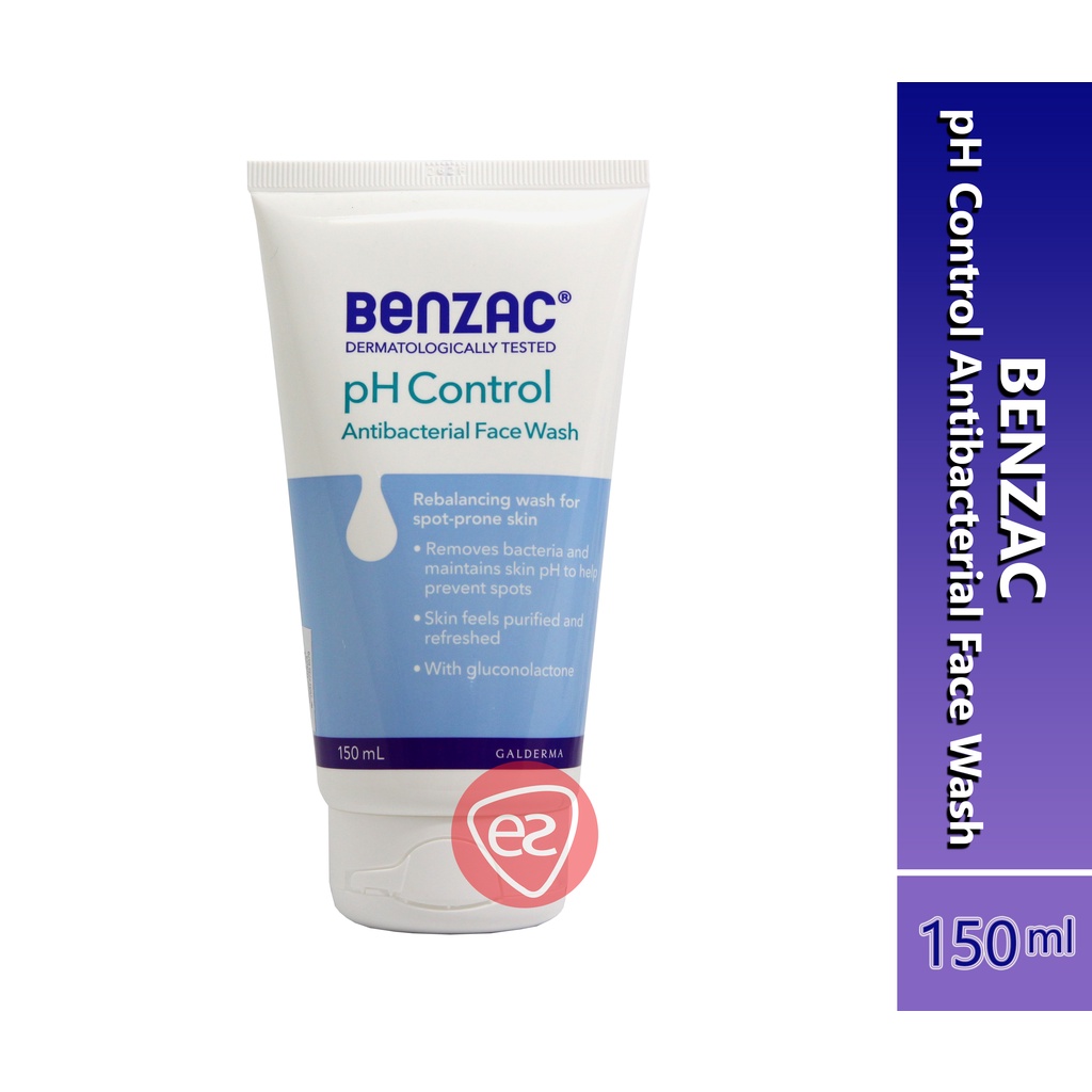 Benzac pH Control Antibacterial Face Wash 150ml Shopee Malaysia