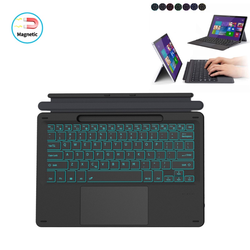 For Microsoft Surface Pro 8/Microsoft Surface Pro 9 Wireless Keyboard ...