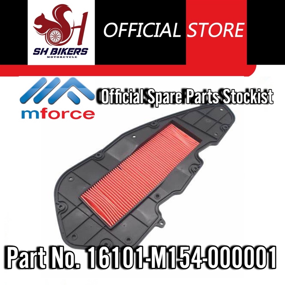 Wmoto RT3/RT3S/RT2 Air Filter/Air Cleaner Original Mforce (Part No ...