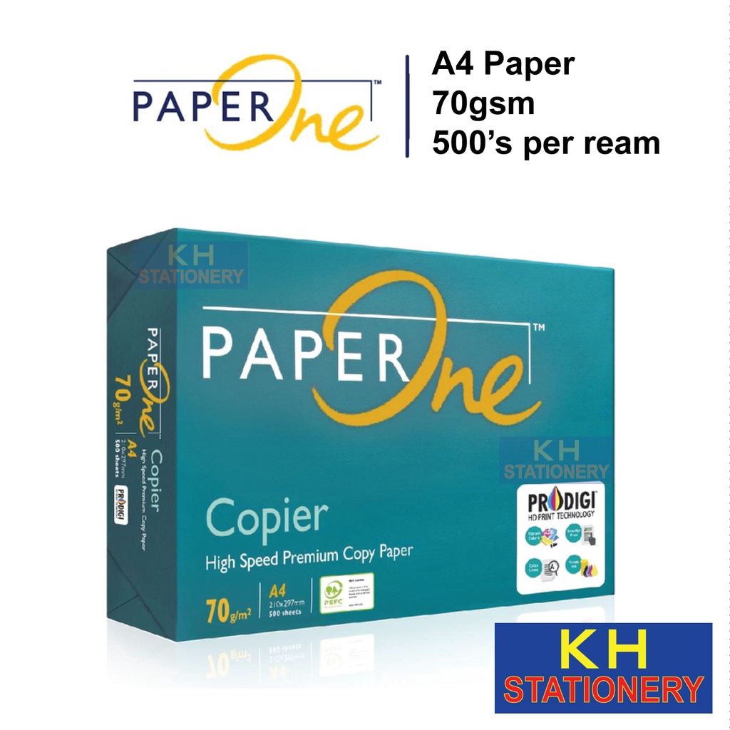 Paper One A4 70gsm 500 Sheets 70gsm Paper A4 70gsm Paper One Paperone A4 Paper 70 Gsm 6675