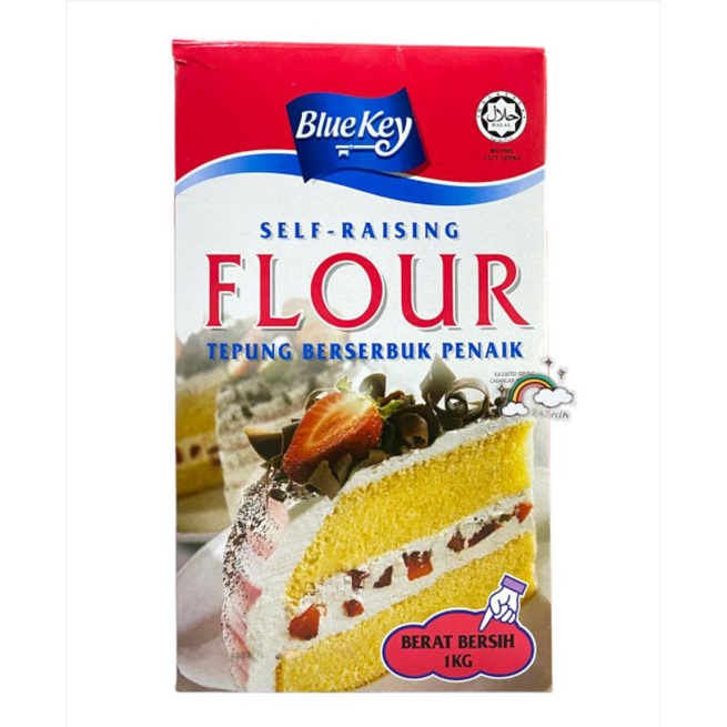 自发面粉 Blue Key Self-Raising Flour (1kg) | Shopee Malaysia