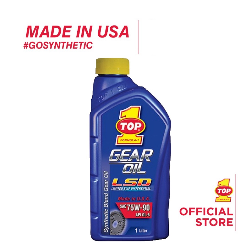 AUTOMOTIVE GEAR OIL TOP 1 SYNTHETIC LSD GEAR OIL 75W90 [1L] (READY