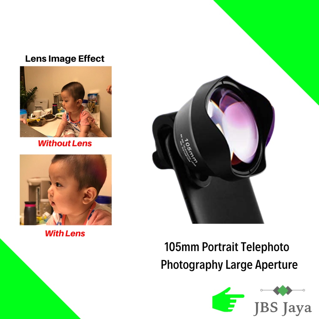 Professional 105mm lens Portrait Telephoto Photography Large Aperture