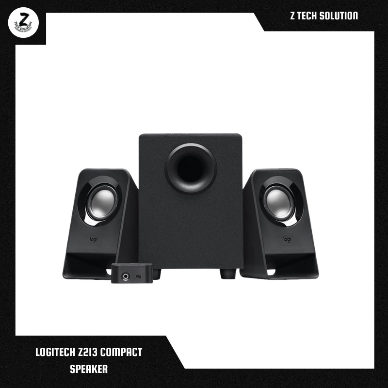 Logitech Z213 Compact 2.1 Speaker | Shopee Malaysia