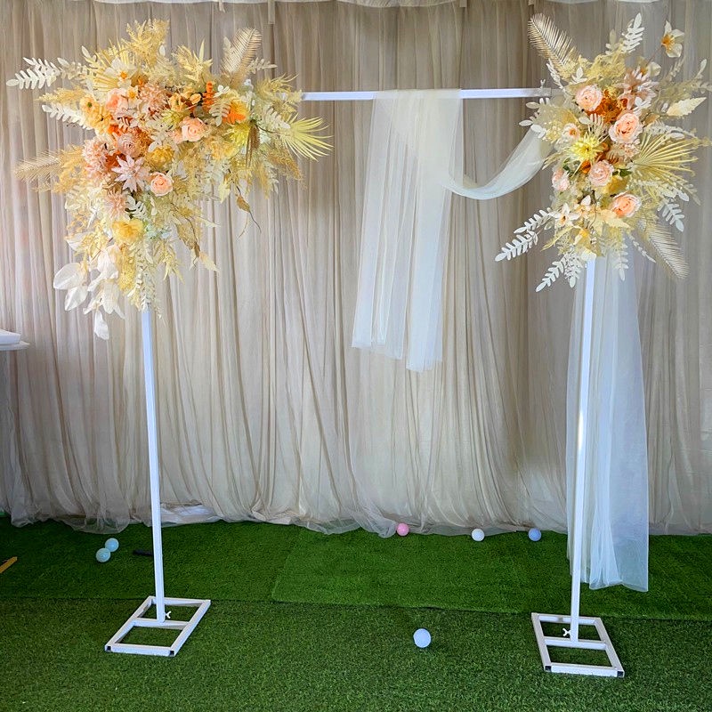 Wedding Props Stage Background Frame Single Pole Arch Iron Floral