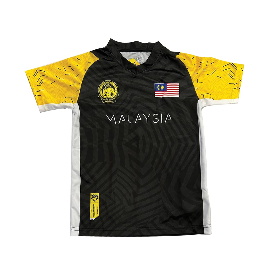 Harimau Malaya Malaysia Junior Fans Jersey Black 