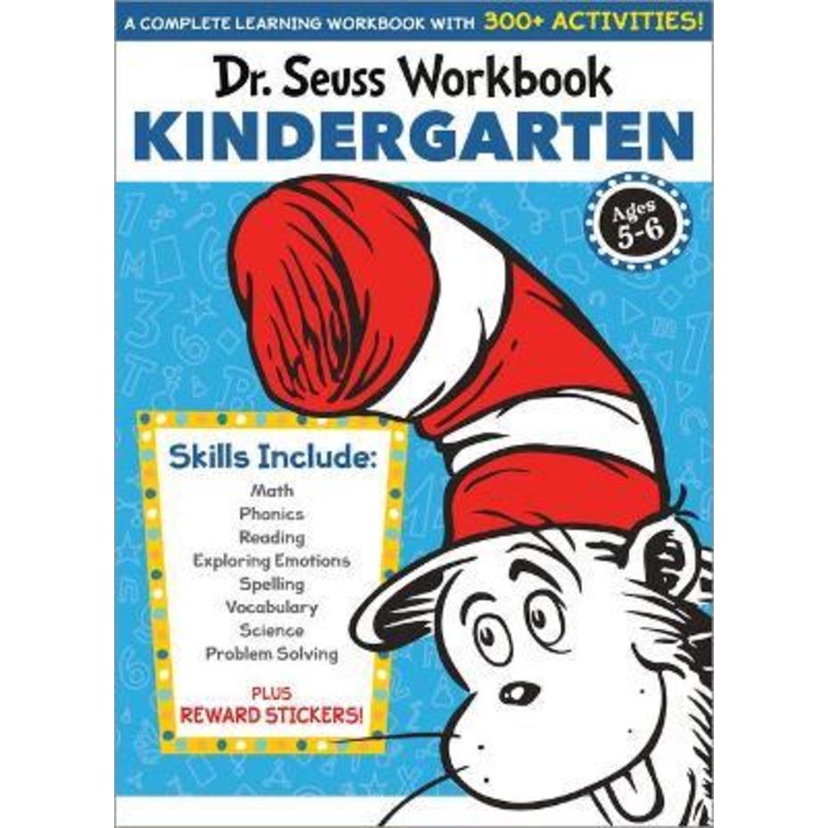 [English] - Dr. Seuss Workbook: Kindergarten : 300+ Fun Activities with ...