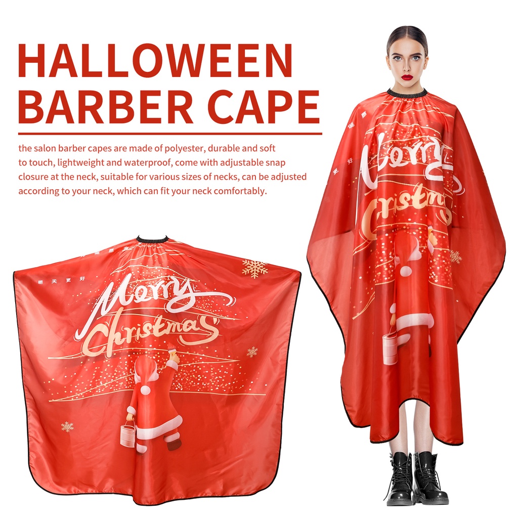 Salon Haircut Waterproof Cloth Barber Shawl Shaving Apron Hairdressing