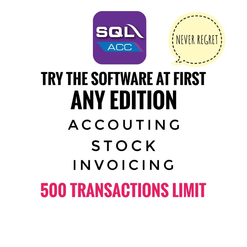 SQL Accouting Software | Shopee Malaysia