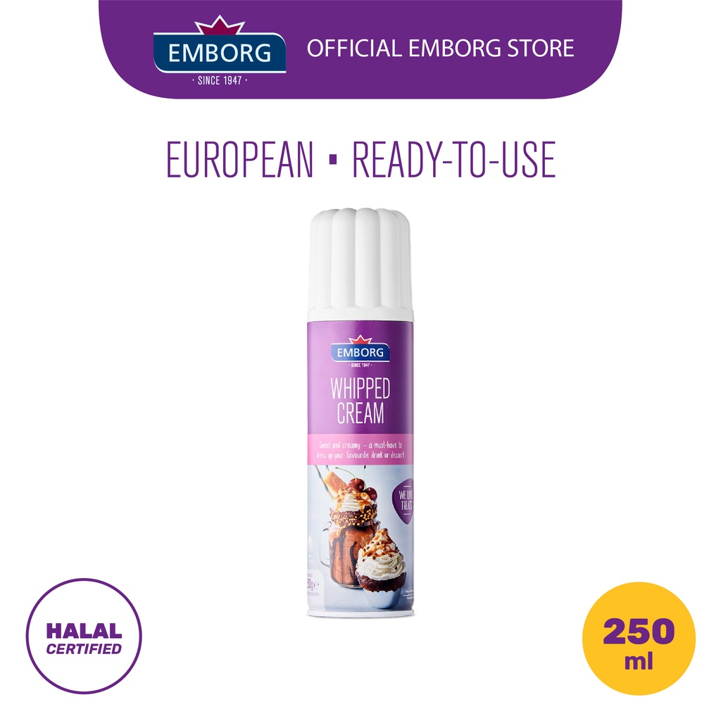 Spray Whipped Cream (500ml/250ml) Shopee Malaysia