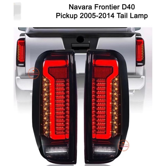 Nissan Navara D40 Tail Lamp Led + Light Bar TailLamp With Signal