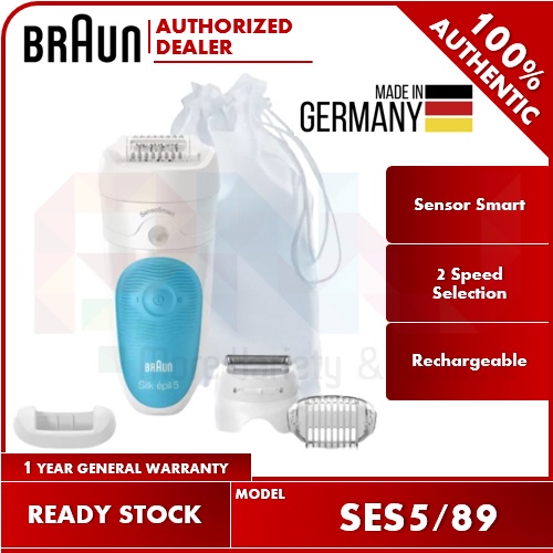 Braun Full Body Wet and Dry Epilator SES5 (SES5/890)