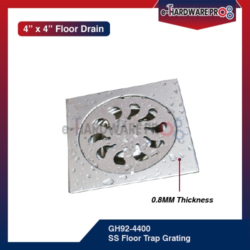 Floor Trap Stainless Steel Floor Trap Anti Smell Floor Drain Anti Odor Floor Grating Stainless