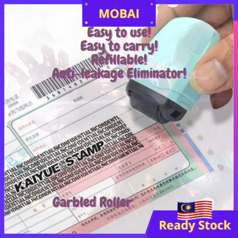 🔥Ready stock🔥Confidential privacy seal roller seal garbled roller