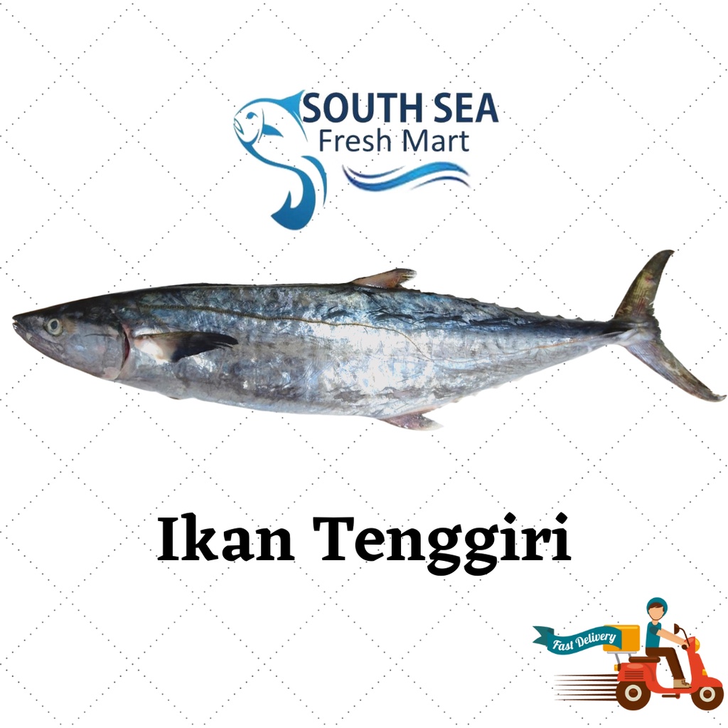 Ikan Tenggiri Fresh Whole | 1kg - 1.8kg | Shopee Malaysia