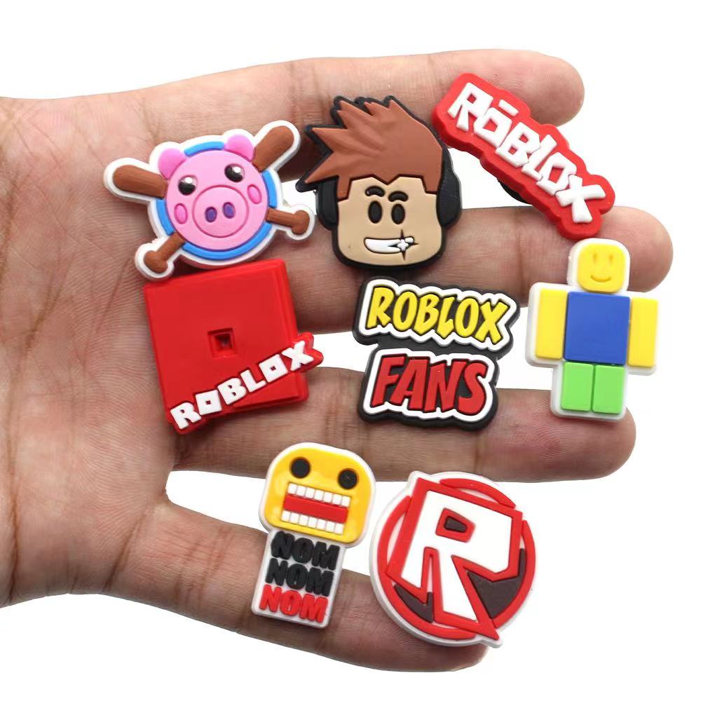 Game Characters Jibbits Charm Jibitz for Croc Letters Roblox Shoe ...