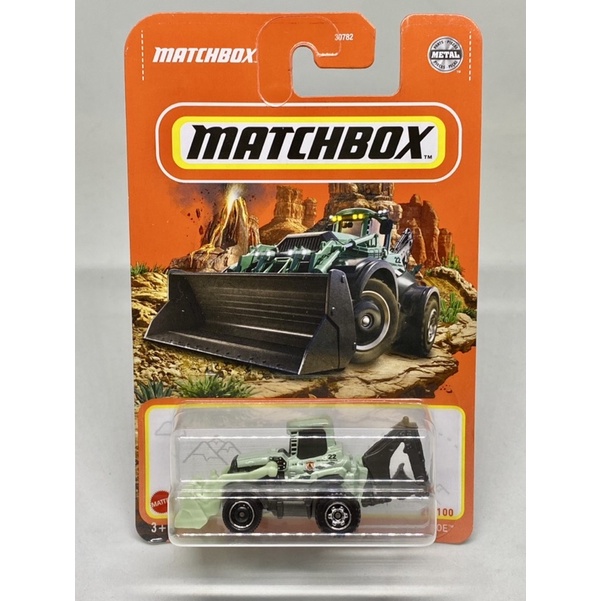 Matchbox MBX BACKHOE Fern Green Construction Truck 1/64 Diecast Car ...