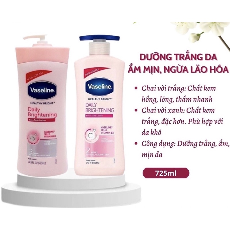 Vaseline Whitening Body Lotion 750ml | Shopee Malaysia