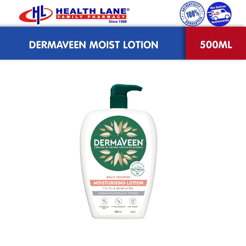 Dermaveen Moisturising Lotion (500ml) | Shopee Malaysia