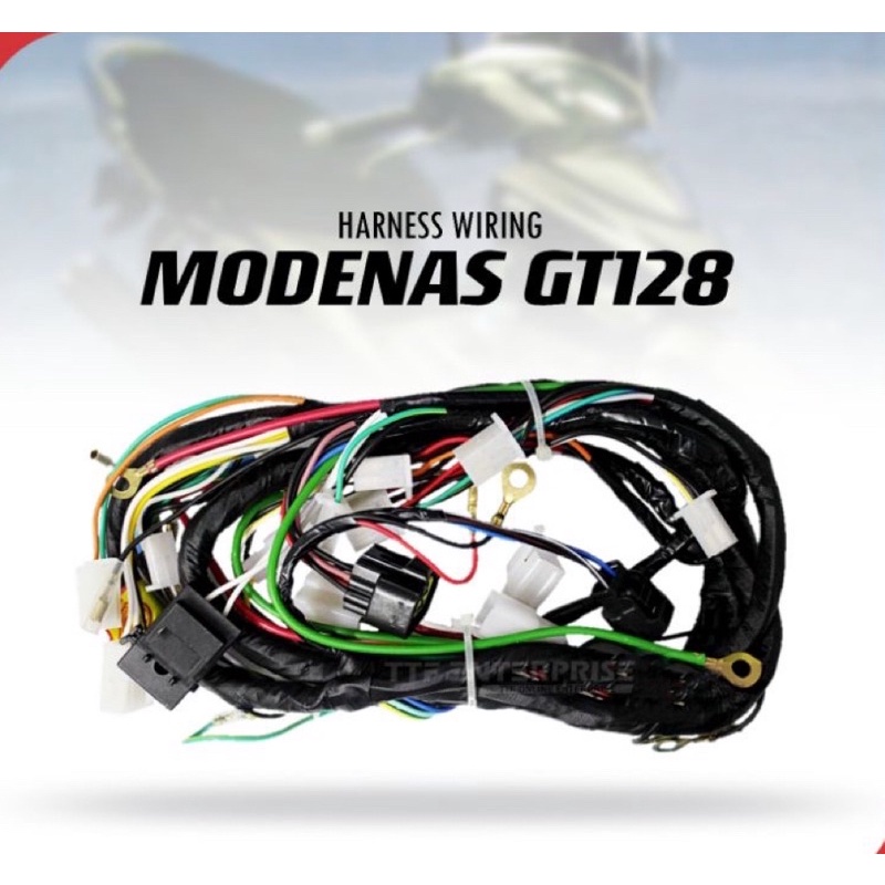 MODENAS GT128 HARNESS WIRING SET Shopee Malaysia