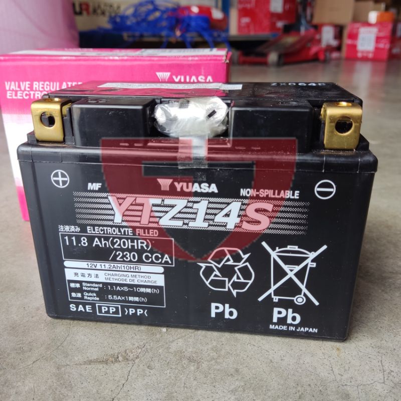 Yuasa TTZ14S YTZ12S YTZ14S MF Battery | Shopee Malaysia