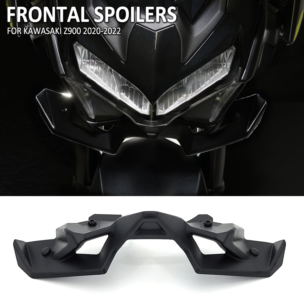 motorcycle-downforce-naked-front-frontal-spoilers-winglet-aerodynamic