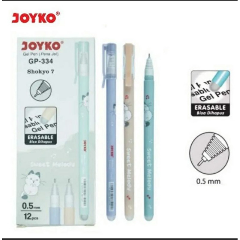 Gp 334 shokyo 7 pen (erasable pen) | Shopee Malaysia