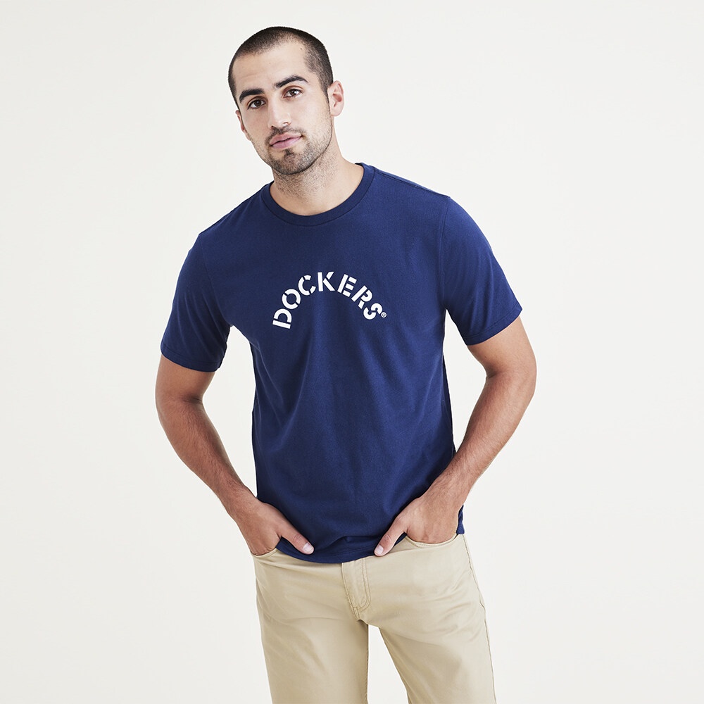 Dockers® Men's Sport Graphic Slim Fit Tee Shirt A11030071 Shopee