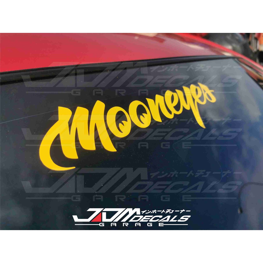 thumbnail image 2 of Maise Peters Mooneyes Car Windscreen Vinyl Sticker 2 of 10