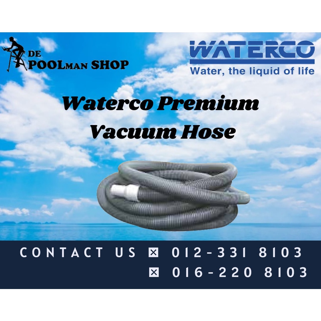 Waterco Premium Vacuum Hose Swimming Pool Cleaning Equipment Shopee